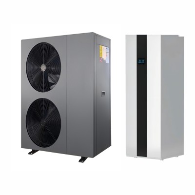 AMBIANZZA Pompe caldura aer apa Rezidentiala Unitate externa Monobloc doua ventilatoare Ambianzza R290 DC Inverter 7-24