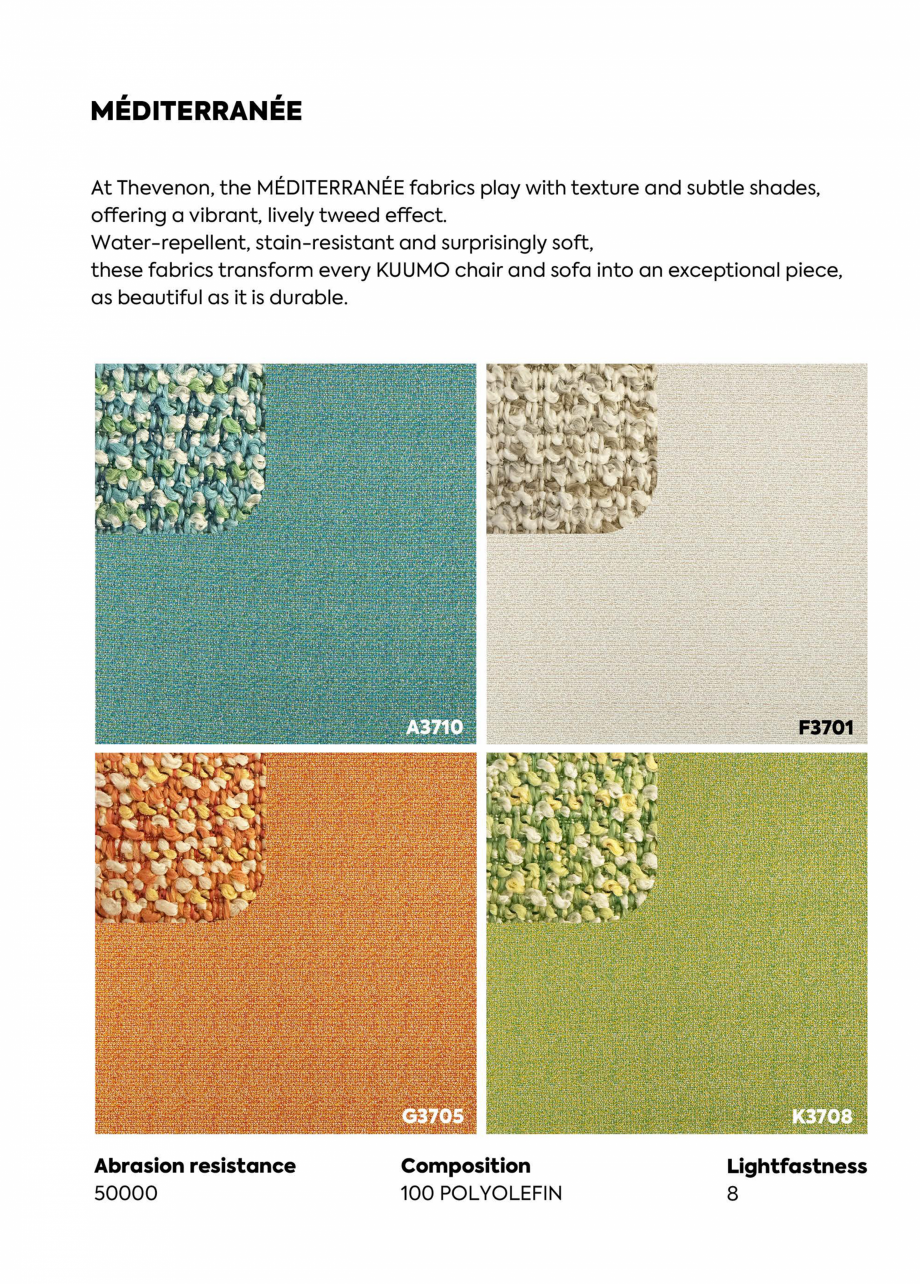 Pagina 9-Mobilier pentru terasa, gradini, foisoare KUUMO KUUMO Catalog, brosura Engleza 