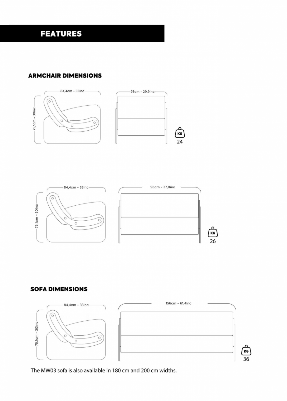Pagina 19-Mobilier pentru terasa, gradini, foisoare KUUMO KUUMO Catalog, brosura Engleza 