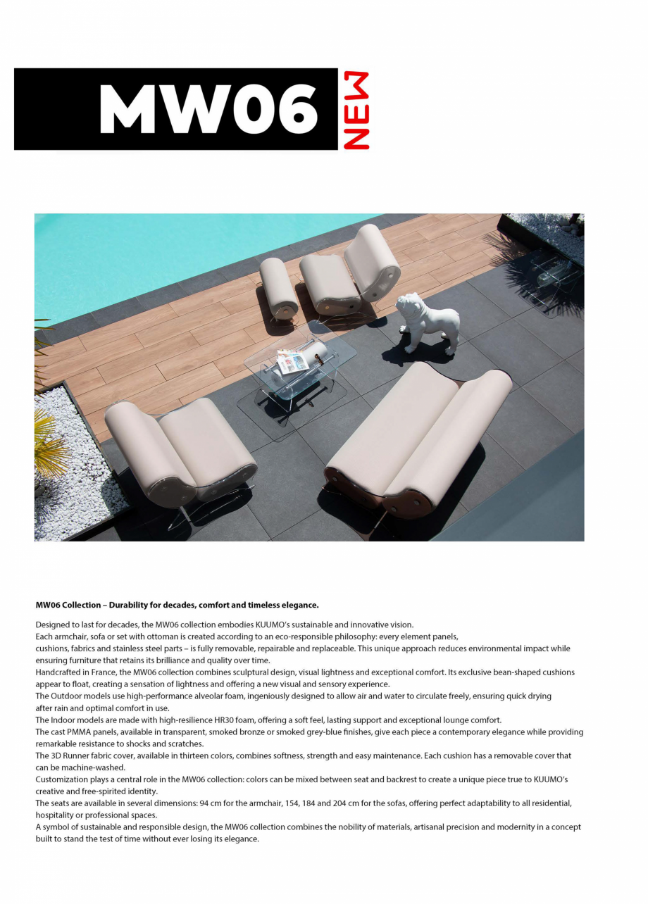 Pagina 26-Mobilier pentru terasa, gradini, foisoare KUUMO KUUMO Catalog, brosura Engleza 
