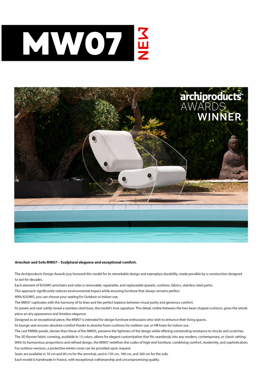 Pagina 36-Mobilier pentru terasa, gradini, foisoare KUUMO KUUMO Catalog, brosura Engleza 