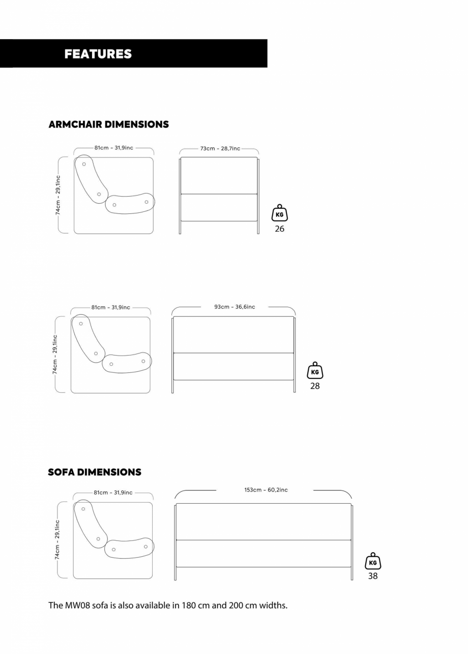 Pagina 45-Mobilier pentru terasa, gradini, foisoare KUUMO KUUMO Catalog, brosura Engleza 