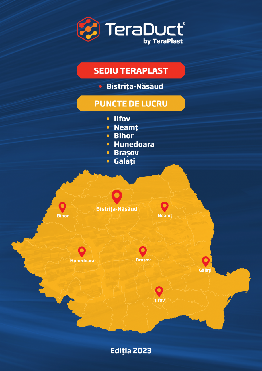 Pagina 15 - Microtuburi pentru fibra optica  TeraPlast TeraDuct One, TeraDuct Line, TeraDuct Mix...