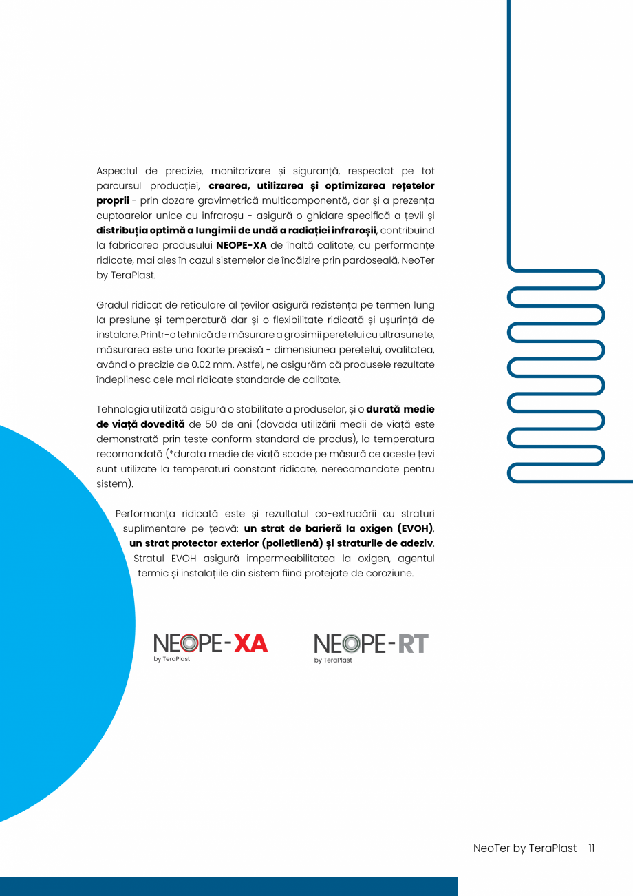 Pagina 10-Incalzire prin pardoseala NeoTer TeraPlast NEONUT20/1, Placa tacker, NEOPE-XA, NEOPE-RT, KIT DC...
