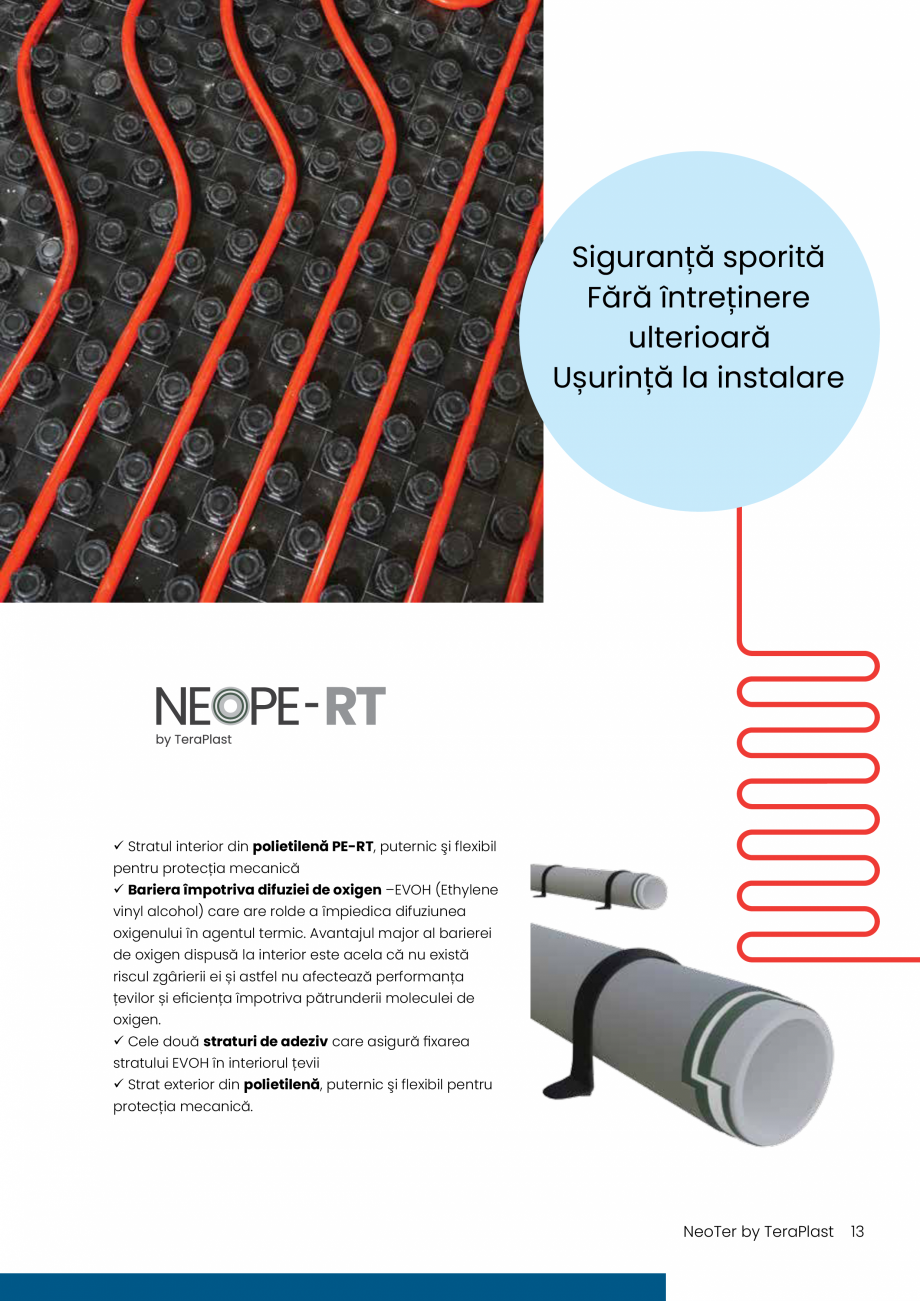 Pagina 12-Incalzire prin pardoseala NeoTer TeraPlast NEONUT20/1, Placa tacker, NEOPE-XA, NEOPE-RT, KIT DC...