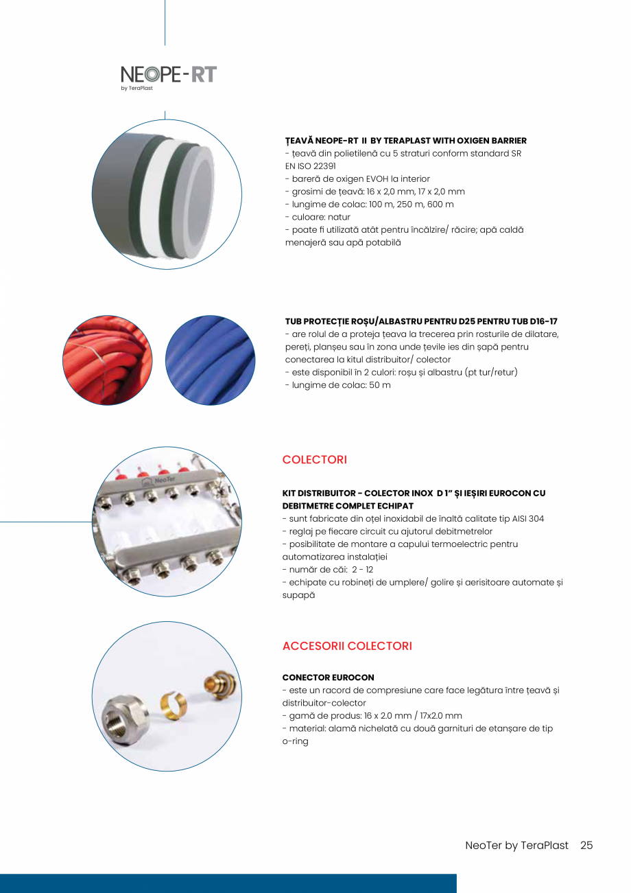 Pagina 25-Incalzire prin pardoseala NeoTer TeraPlast NEONUT20/1, Placa tacker, NEOPE-XA, NEOPE-RT, KIT DC...