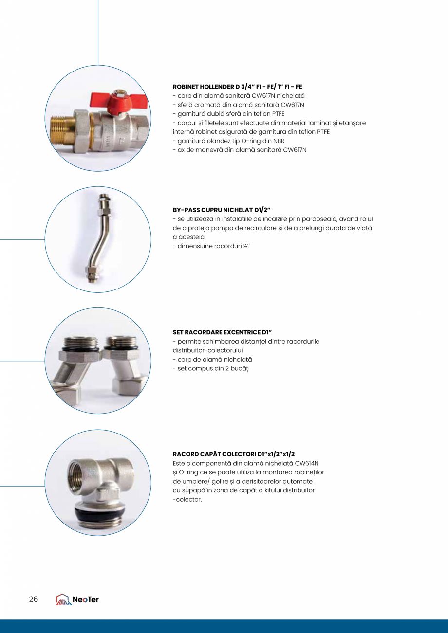 Pagina 26-Incalzire prin pardoseala NeoTer TeraPlast NEONUT20/1, Placa tacker, NEOPE-XA, NEOPE-RT, KIT DC...