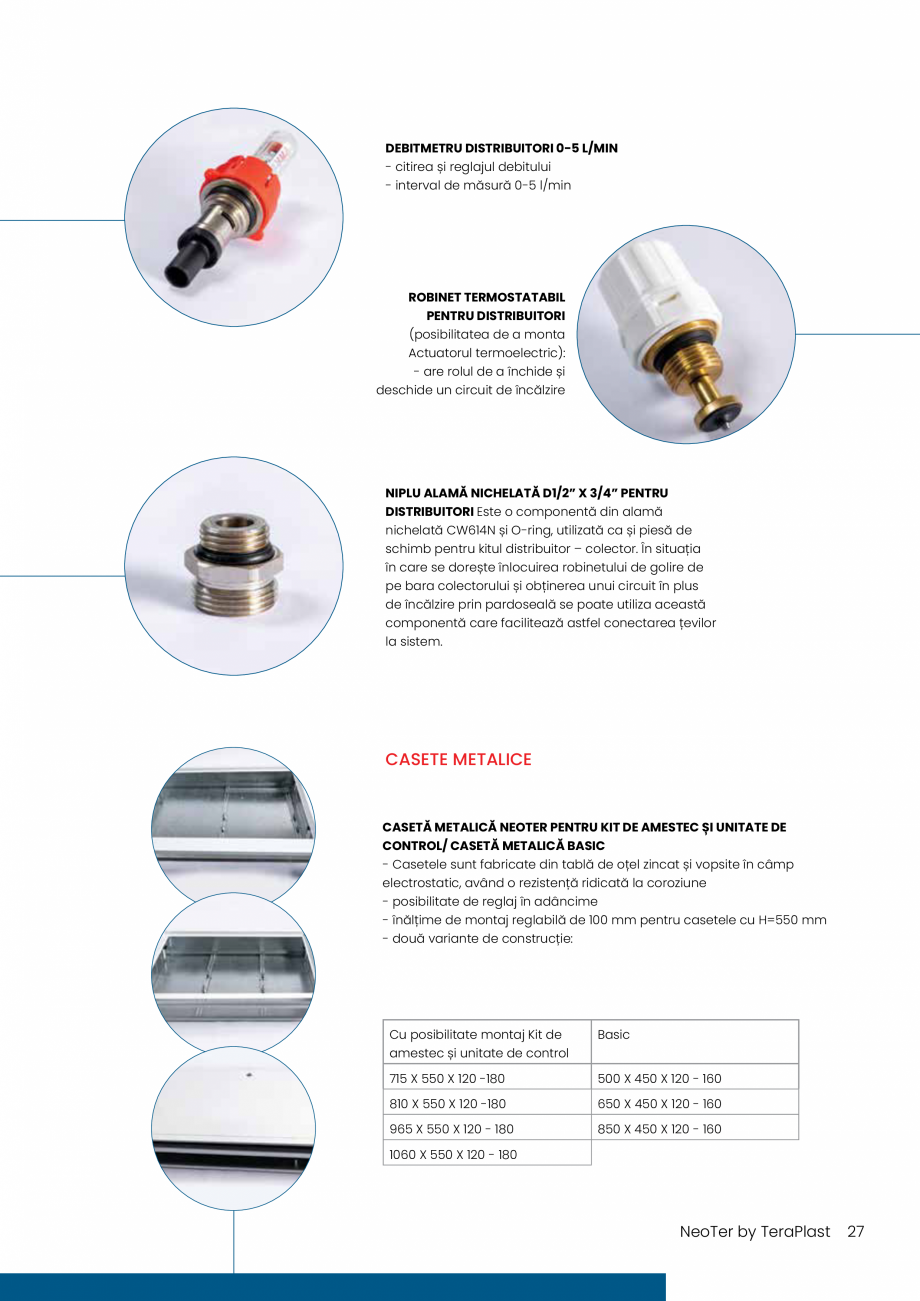 Pagina 27-Incalzire prin pardoseala NeoTer TeraPlast NEONUT20/1, Placa tacker, NEOPE-XA, NEOPE-RT, KIT DC...