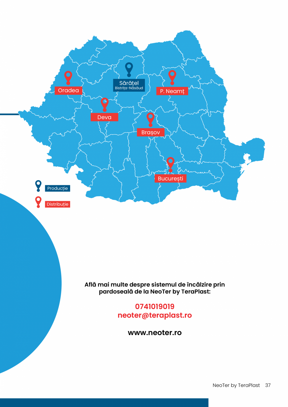 Pagina 37-Incalzire prin pardoseala NeoTer TeraPlast NEONUT20/1, Placa tacker, NEOPE-XA, NEOPE-RT, KIT DC...