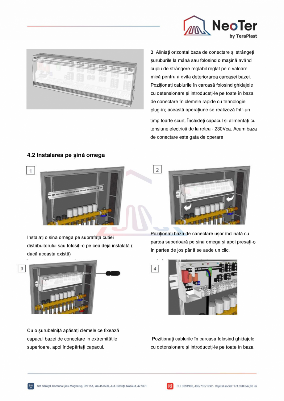 Pagina 5-Unitate control 10 zone - Control pompa TeraPlast Fisa tehnica Romana mpotriva reconectării...