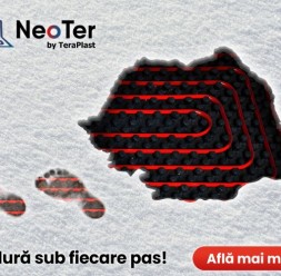 Sistem de incalzire prin pardoseala cu agent termic  TeraPlast