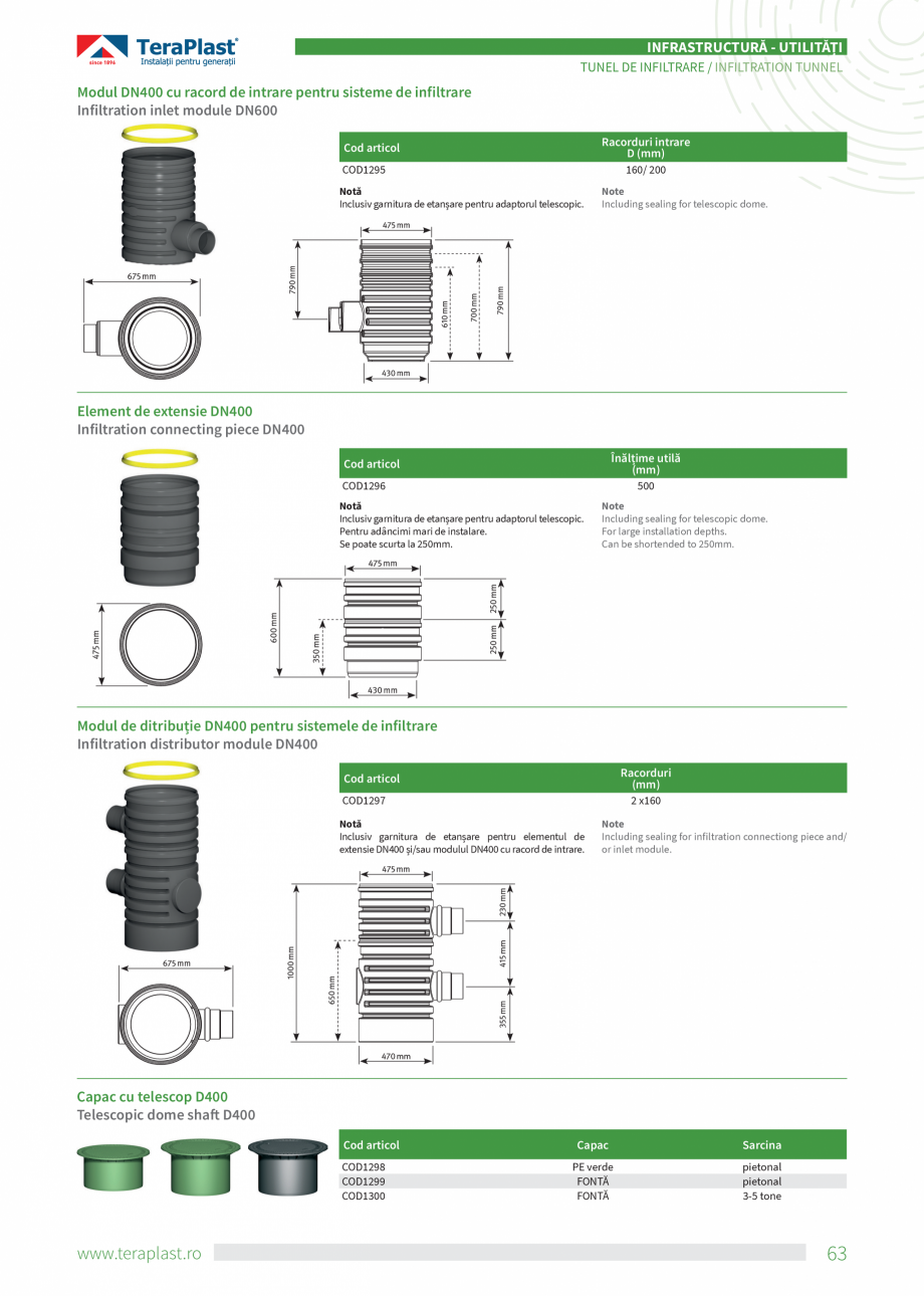 Pagina 63-Catalog tehnic - Drenaj  Catalog, brosura Romana, Engleza  you can start filling in
the pack.
...