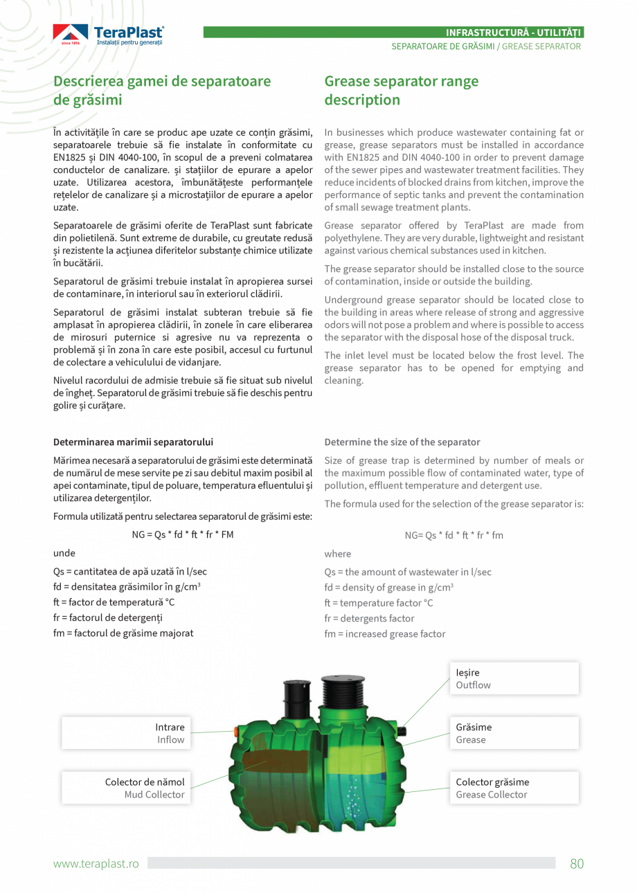 Pagina 80-Catalog tehnic - Drenaj  Catalog, brosura Romana, Engleza h
may damage the products. Secure the...