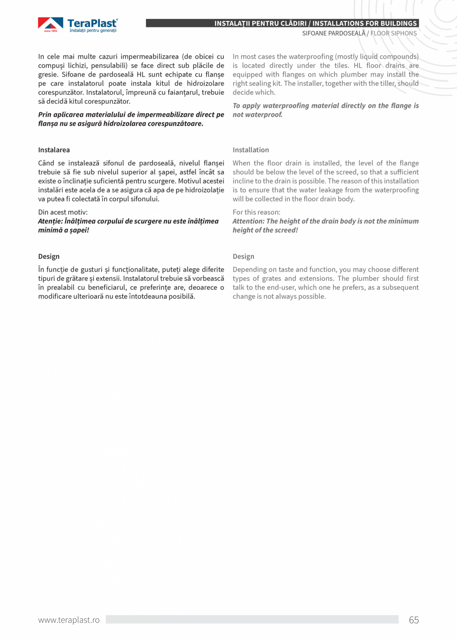 Pagina 65-Catalog tehnic - Interioare  Catalog, brosura Romana, Engleza 0
75
110

42
64
66
98
100

36
39
41
54...