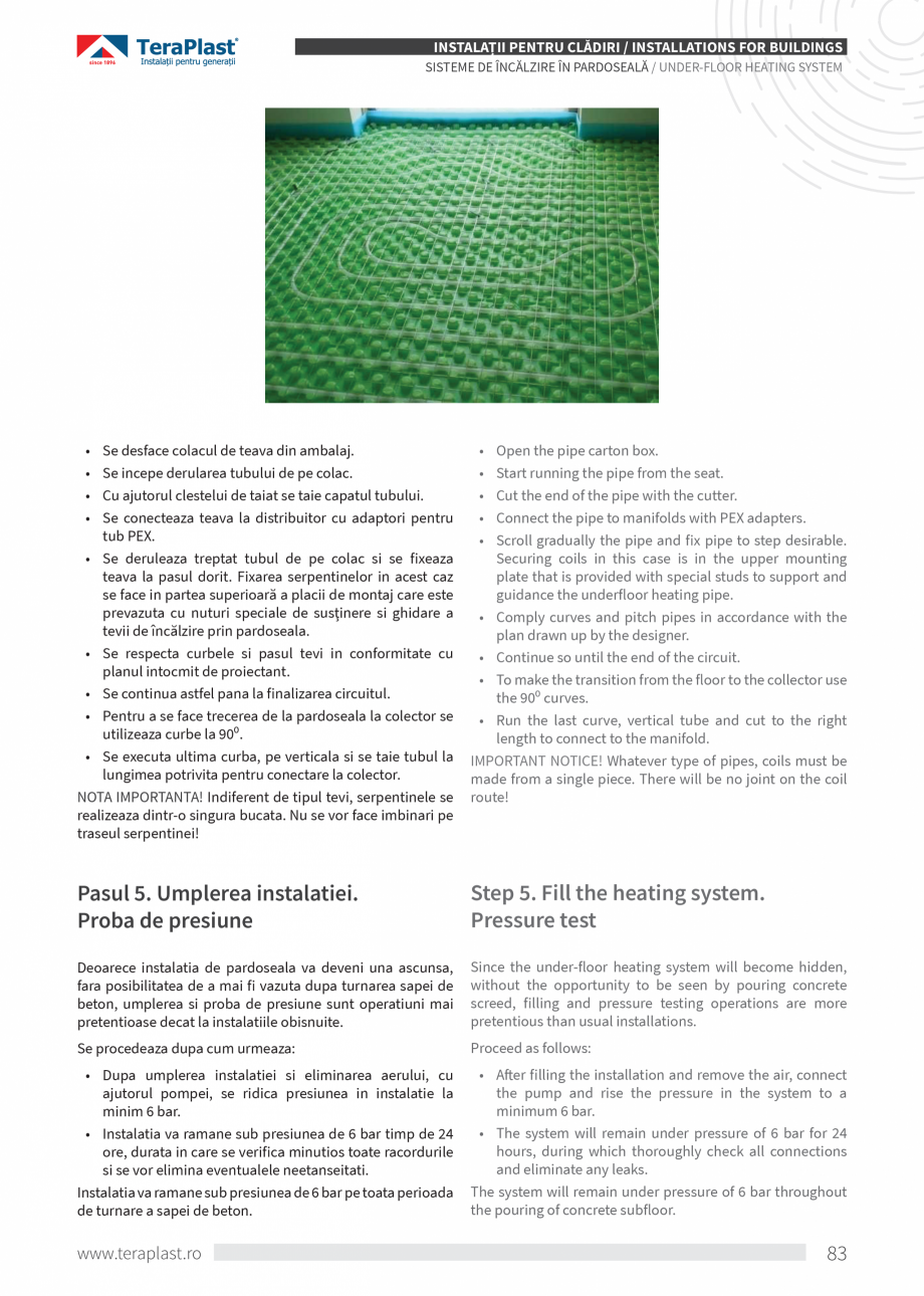 Pagina 83-Catalog tehnic - Interioare  Catalog, brosura Romana, Engleza en the current level of construction...