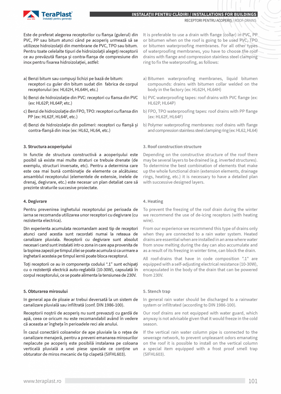 Pagina 101-Catalog tehnic - Interioare  Catalog, brosura Romana, Engleza ticol

Cot PP Ultra dB
PP Elbow Ultra ...