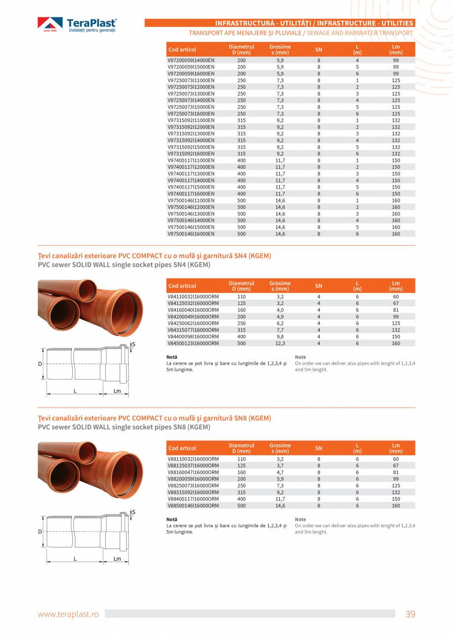 Pagina 39-Catalog tehnic - Exterioare   Catalog, brosura Romana, Engleza nstrucții rezidențiale, evacuarea...