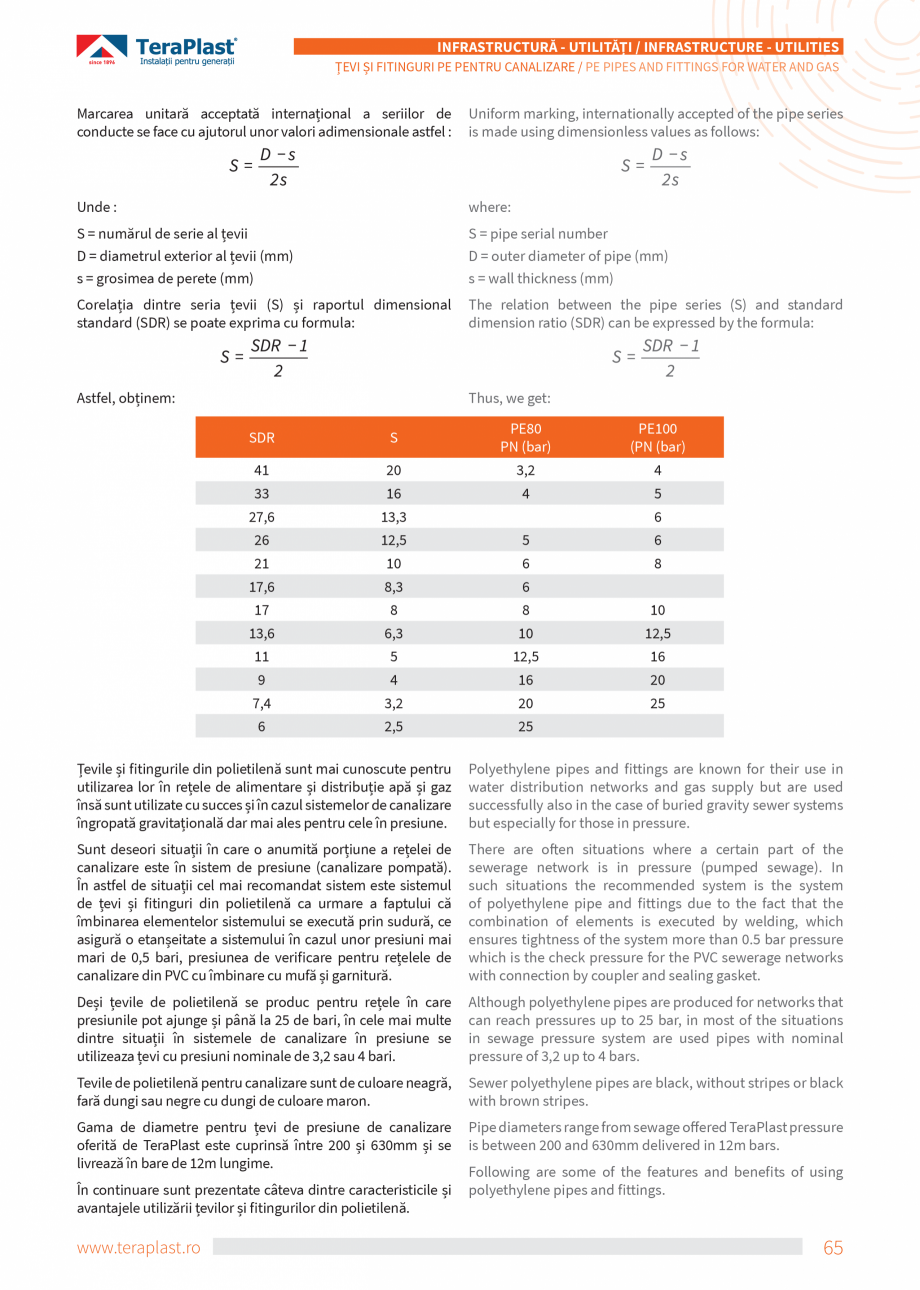 Pagina 65-Catalog tehnic - Exterioare   Catalog, brosura Romana, Engleza l de deformare a unei țevi...
