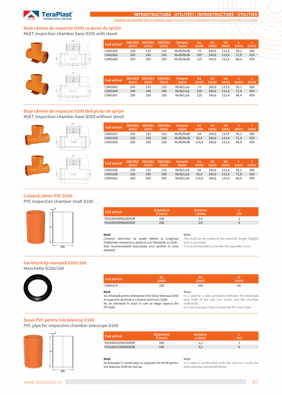 Pagina 87-Catalog tehnic - Exterioare   Catalog, brosura Romana, Engleza t de lubrifiant pentru
100 de...
