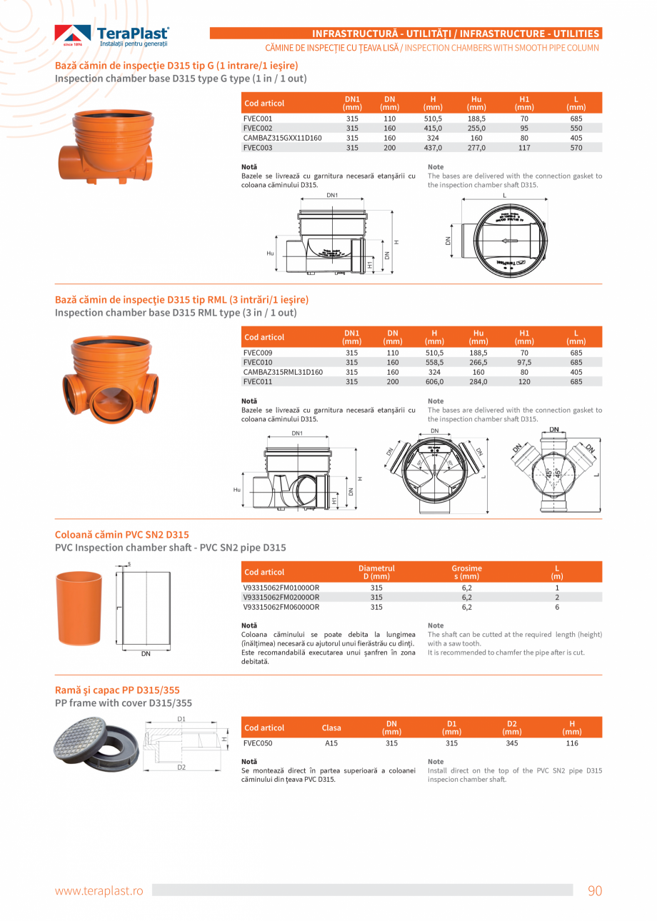 Pagina 90-Catalog tehnic - Exterioare   Catalog, brosura Romana, Engleza n ceea ce privește montajul în...