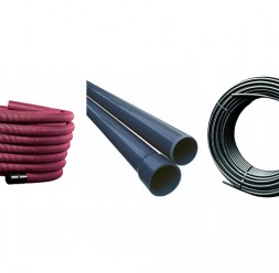Tevi din polietilena si PVC pentru protectie cabluri TeraPlast