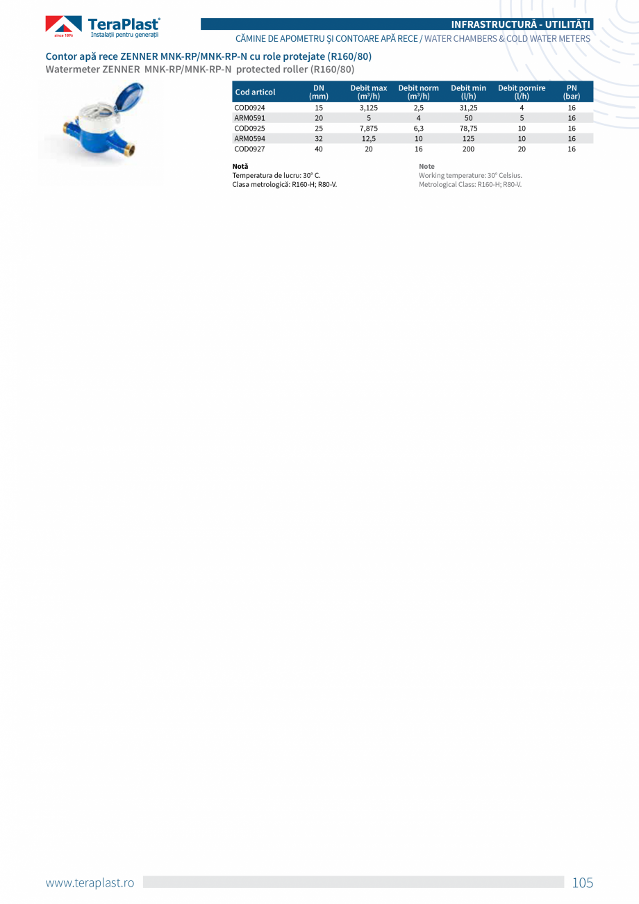 Pagina 7-Camine de apometru pentru retele de apa TeraPlast Catalog, brosura Romana, Engleza  or
dragged along...