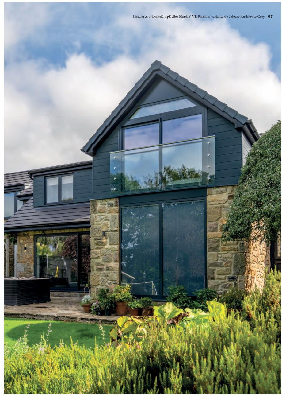 Pagina 7-Fațade ventilate tip siding-lambriu din fibrociment - James Hardie Plank James Hardie Catalog,...