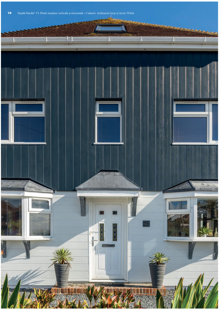 Pagina 18-Fațade ventilate tip siding-lambriu din fibrociment - James Hardie Plank James Hardie Catalog,...