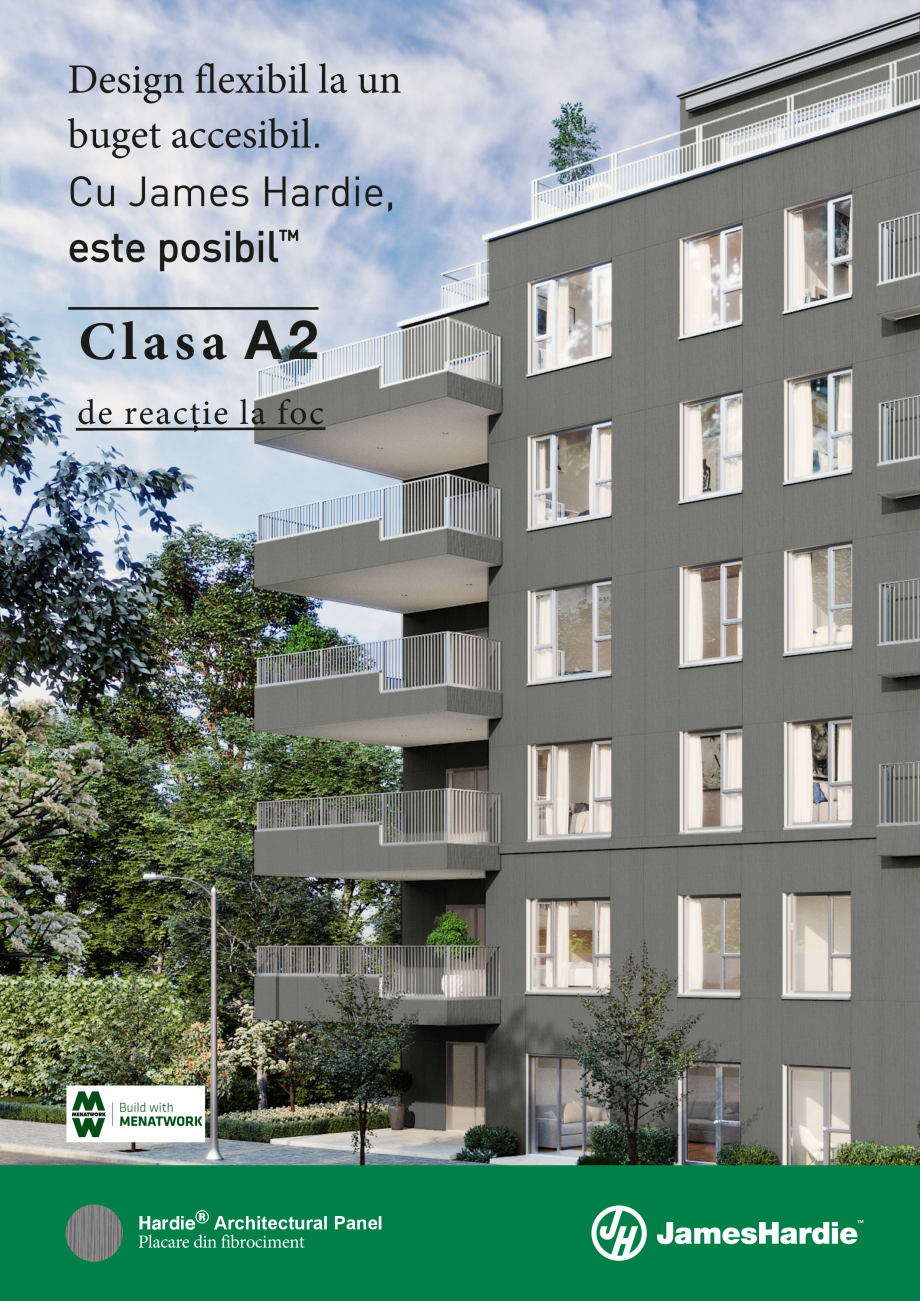 Pagina 1-Fațade ventilate cu panouri -  James Hardie Panel James Hardie Catalog, brosura Romana Design...