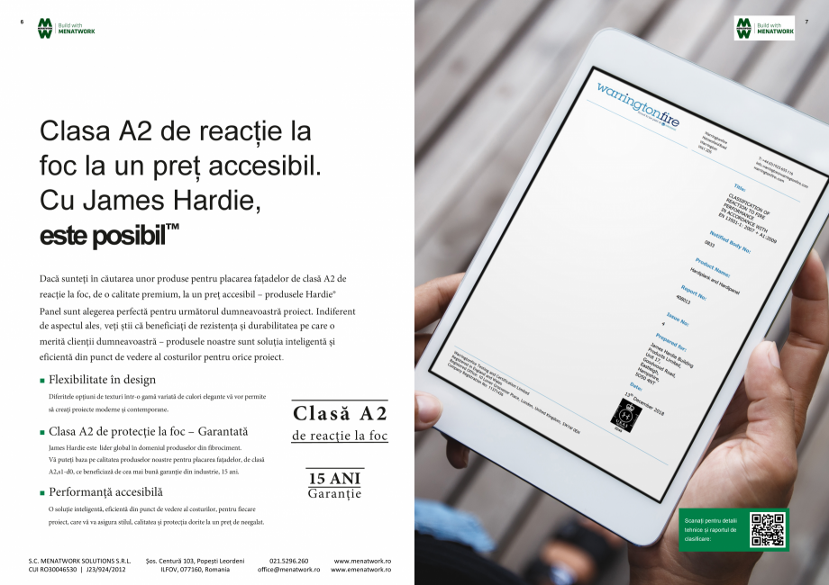 Pagina 4-Fațade ventilate cu panouri -  James Hardie Panel James Hardie Catalog, brosura Romana să creați ...