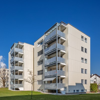 James Hardie Hardie-Panel-Reference-Sail-Cloth-Gretzenbach-Switzerland - Fatade ventilate James Hardie