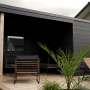 fațade ventilate tip siding-lambriu din fibrociment - James Hardie Plank-cedar-midnight-black