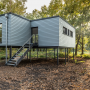 fațade ventilate tip siding-lambriu din fibrociment - James Hardie Plank-cedar-boothbay-blue