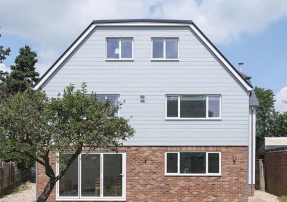 fațade ventilate tip siding-lambriu din fibrociment - James Hardie Plank-ambient Plank Fațade ventilate tip siding-lambriu din