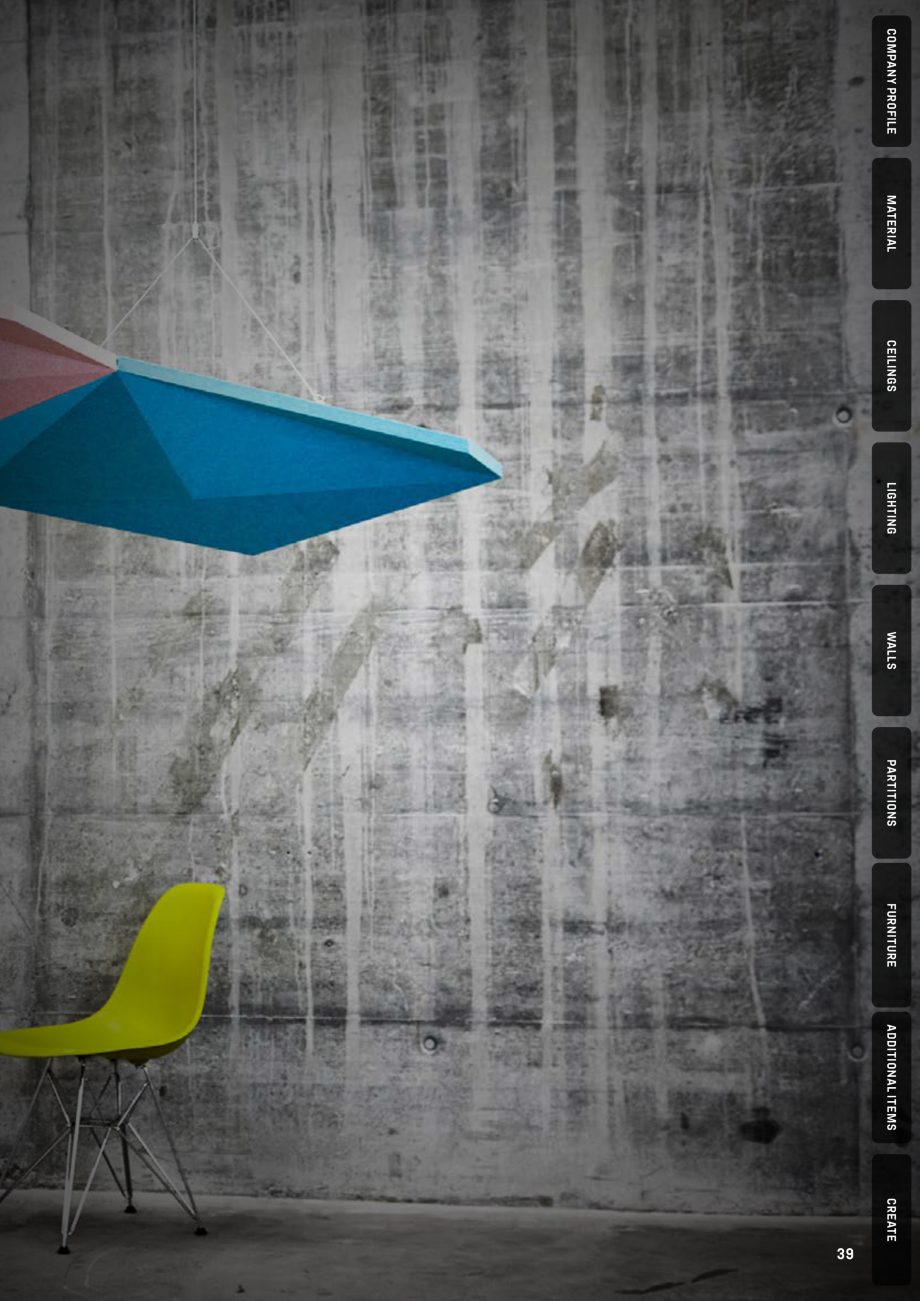 Pagina 36-Panouri pentru absorție acustică ECHOJAZZ EchoBoards Catalog, brosura e supplied in other colours ...