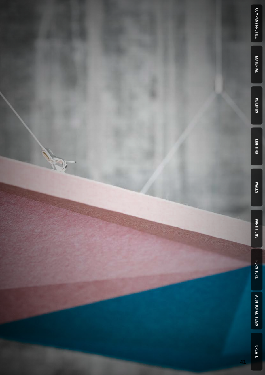 Pagina 38-Panouri pentru absorție acustică ECHOJAZZ EchoBoards Catalog, brosura with fully integrated direct...