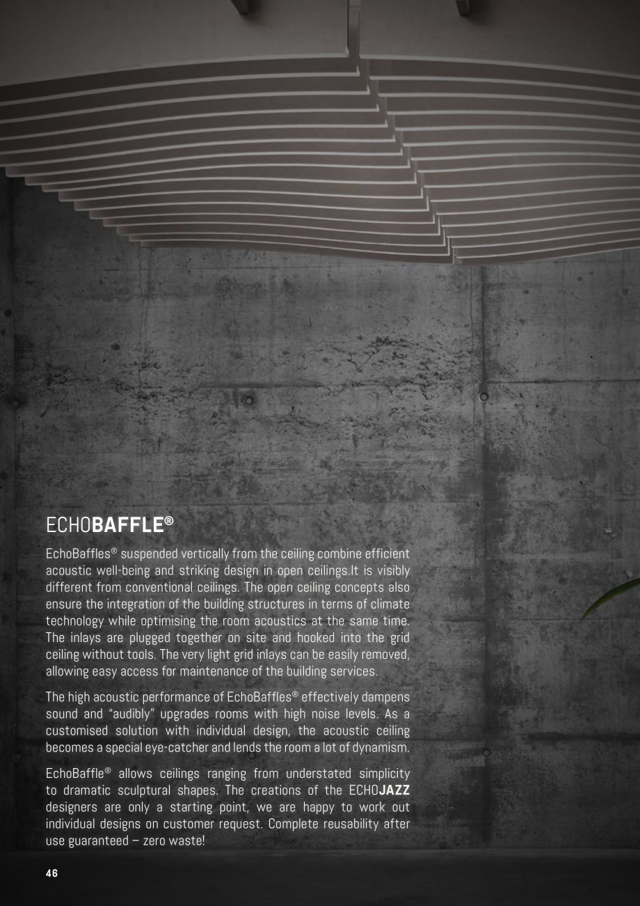 Pagina 43-Panouri pentru absorție acustică ECHOJAZZ EchoBoards Catalog, brosura e all through beautiful...