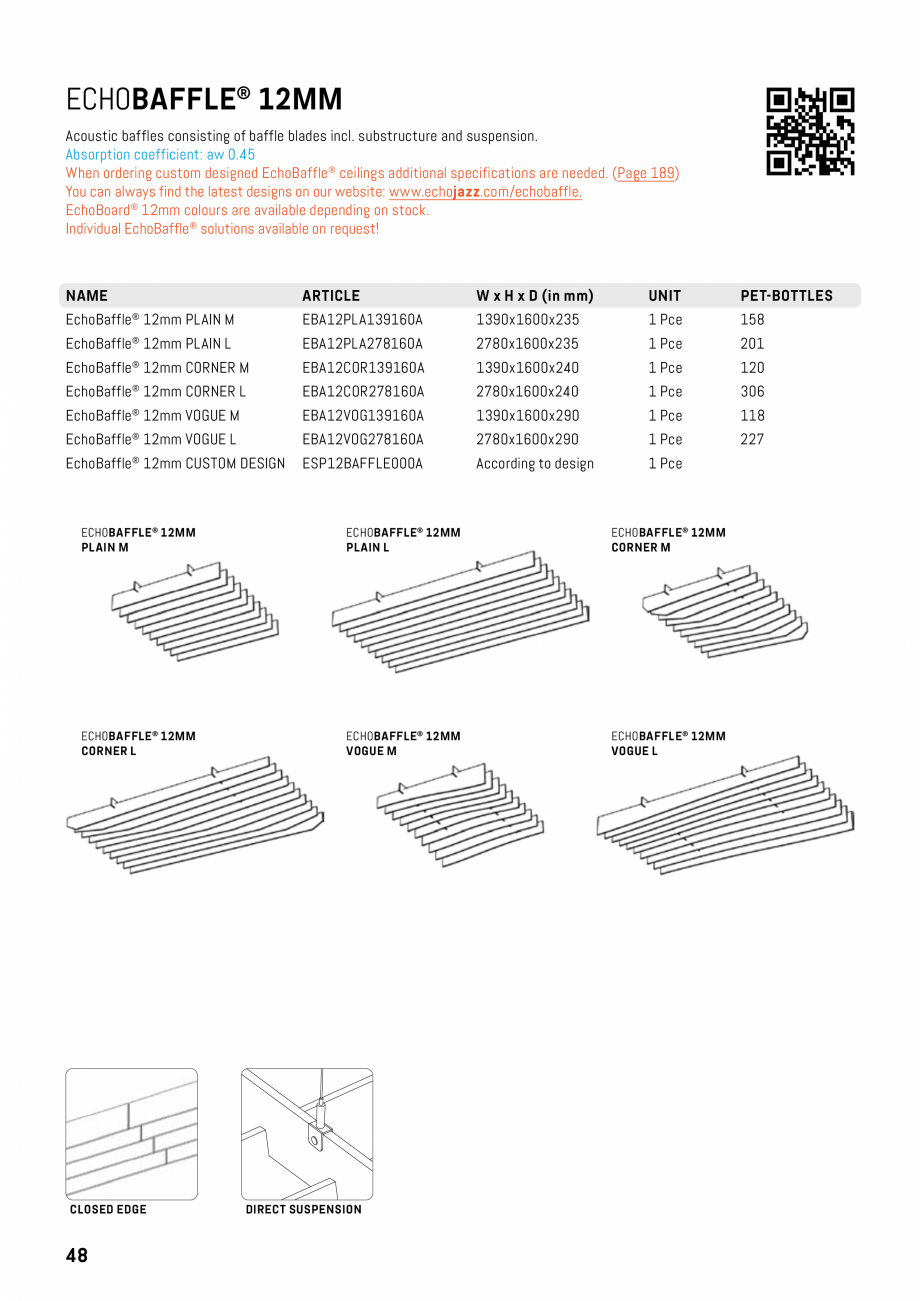 Pagina 45-Panouri pentru absorție acustică ECHOJAZZ EchoBoards Catalog, brosura ve colours and varying...