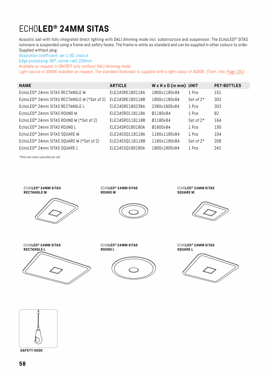 Pagina 55-Panouri pentru absorție acustică ECHOJAZZ EchoBoards Catalog, brosura y makes it environmentally...