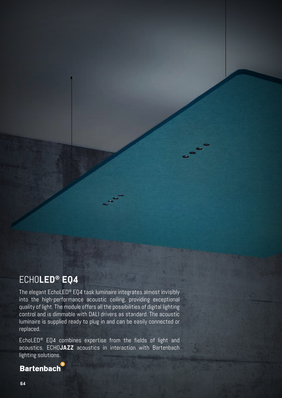 Pagina 61 - Panouri pentru absorție acustică ECHOJAZZ EchoBoards Catalog, brosura PLK030280A
...
