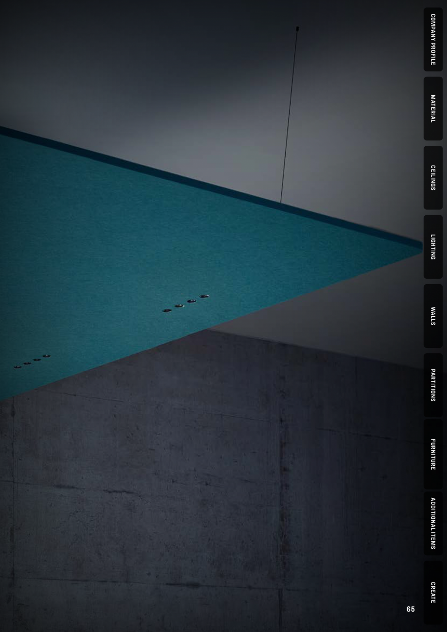 Pagina 62-Panouri pentru absorție acustică ECHOJAZZ EchoBoards Catalog, brosura IONAL ITEMS
CREATE

109
...