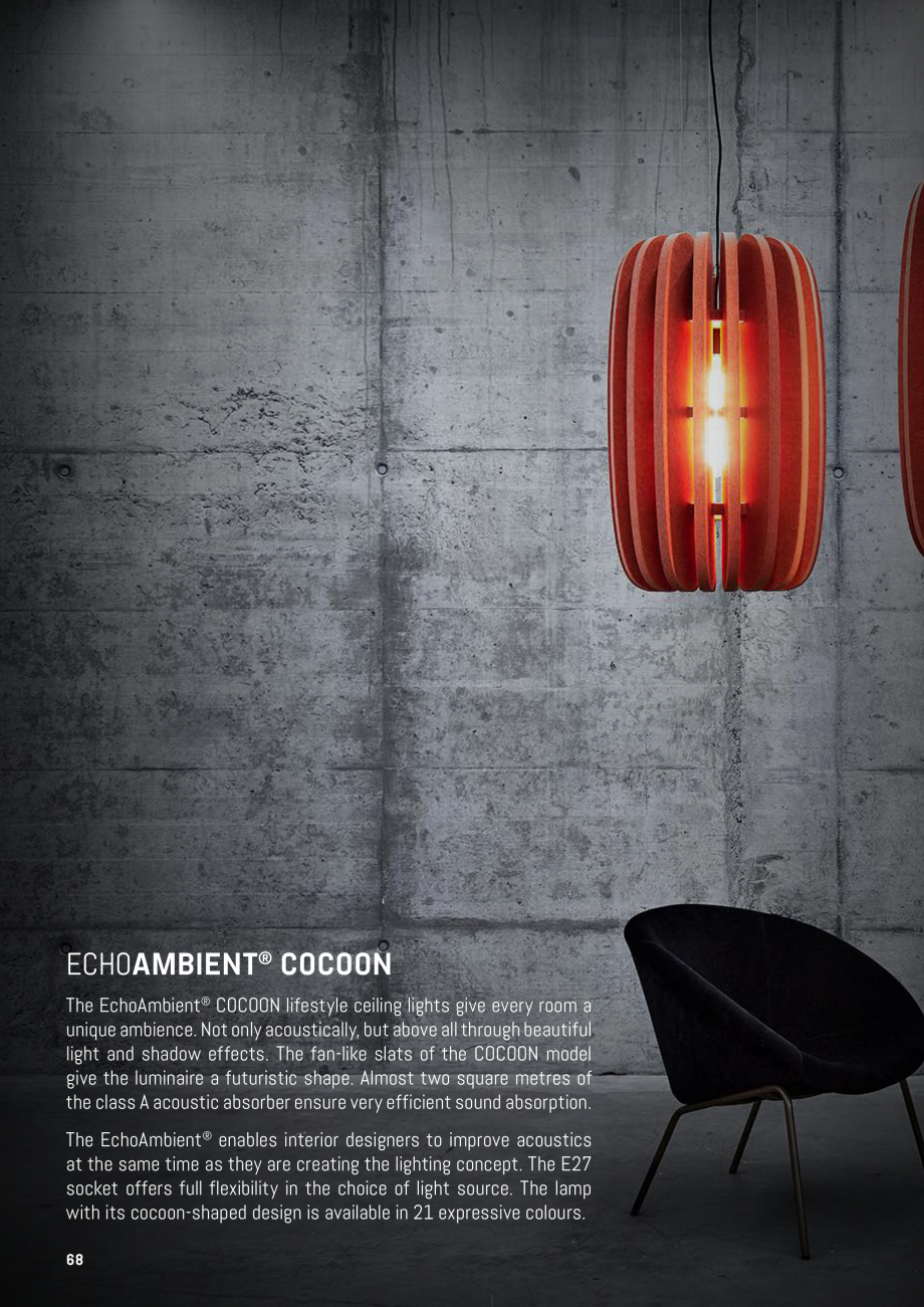 Pagina 65-Panouri pentru absorție acustică ECHOJAZZ EchoBoards Catalog, brosura ion by means of...