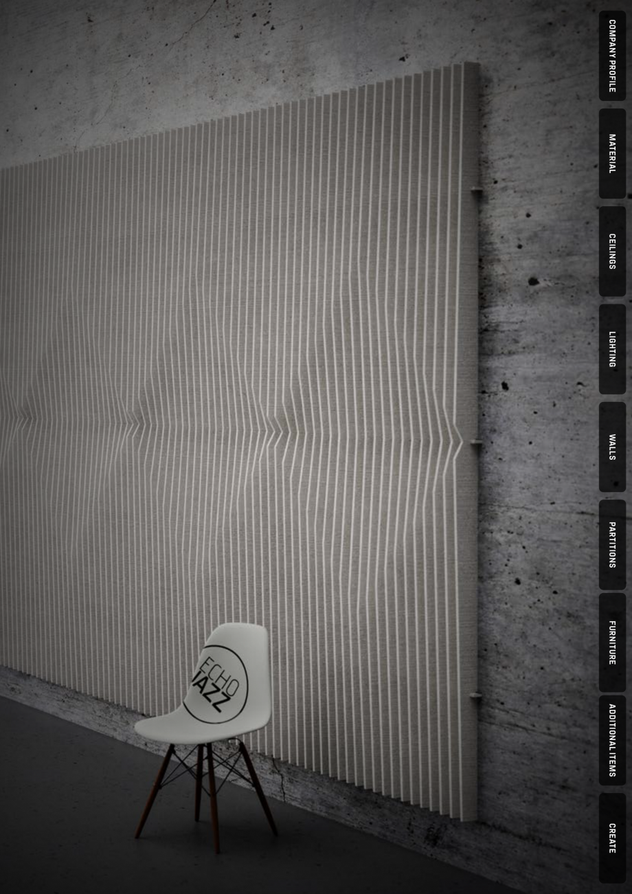 Pagina 92-Panouri pentru absorție acustică ECHOJAZZ EchoBoards Catalog, brosura t and closes the material...