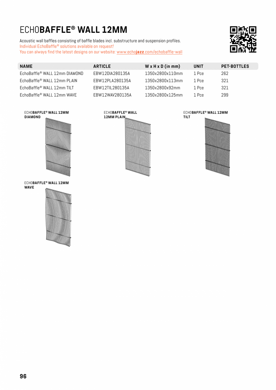 Pagina 93-Panouri pentru absorție acustică ECHOJAZZ EchoBoards Catalog, brosura ECHOTOWER ® 24MM
ROUND M...