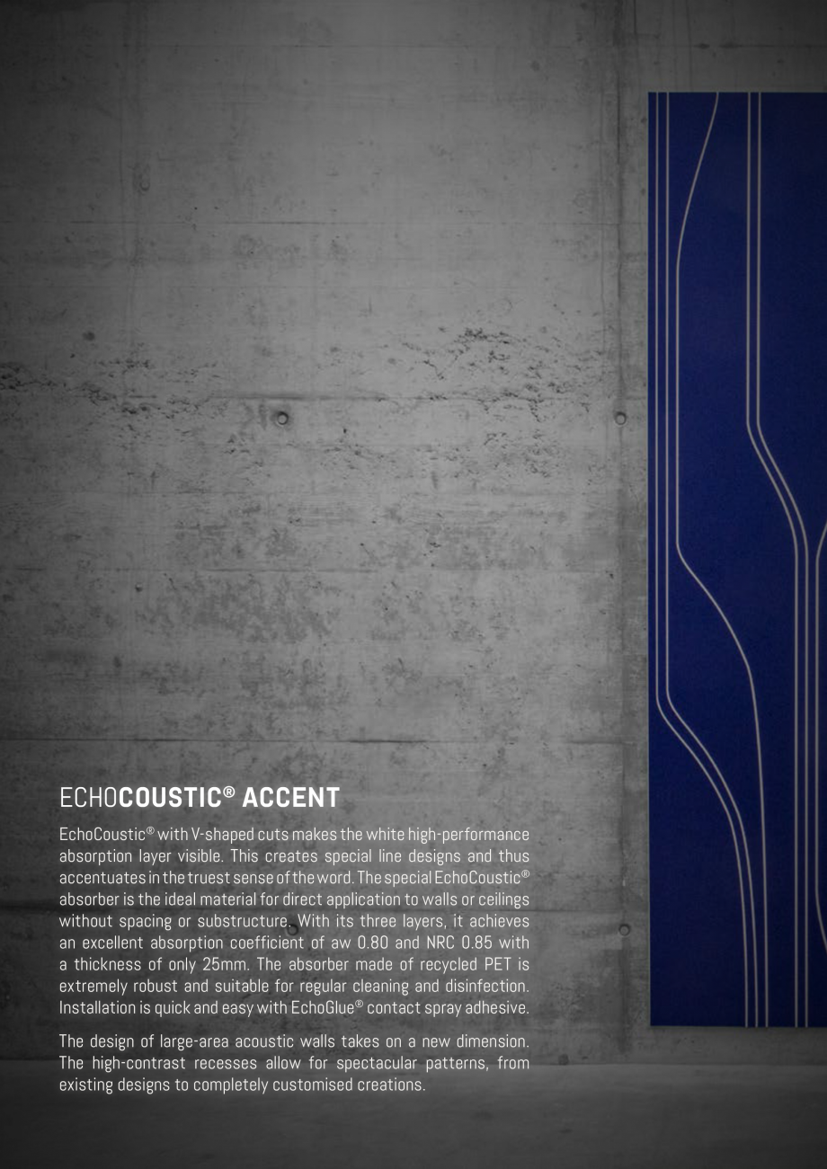 Pagina 116-Panouri pentru absorție acustică ECHOJAZZ EchoBoards Catalog, brosura 