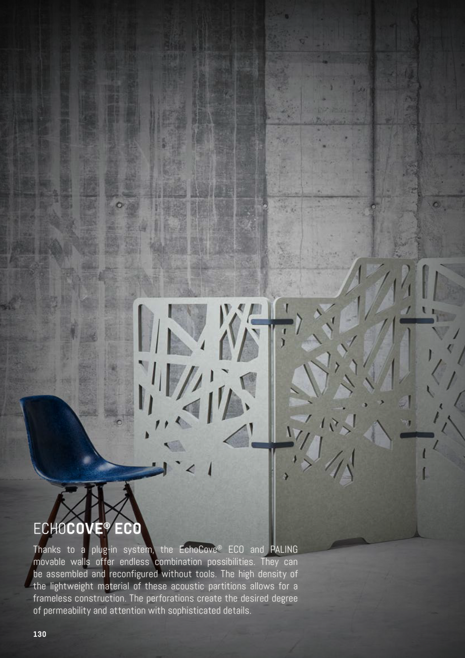 Pagina 130-Panouri pentru absorție acustică ECHOJAZZ EchoBoards Catalog, brosura 