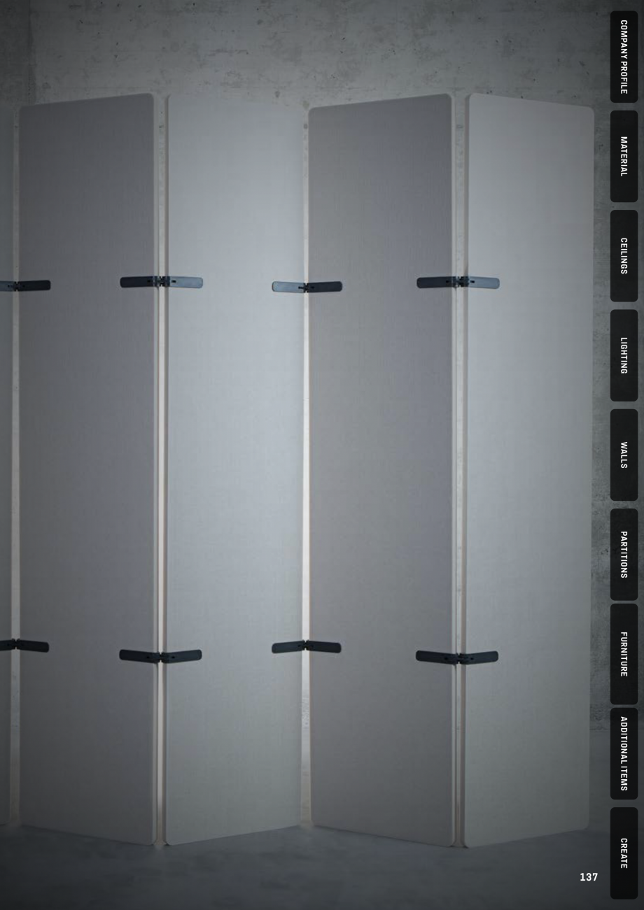 Pagina 137-Panouri pentru absorție acustică ECHOJAZZ EchoBoards Catalog, brosura 