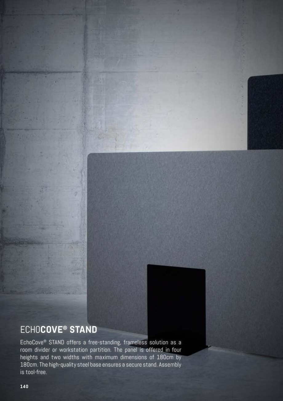 Pagina 140 - Panouri pentru absorție acustică ECHOJAZZ EchoBoards Catalog, brosura 