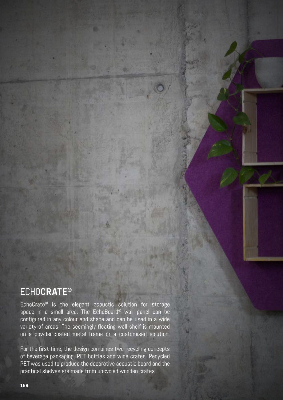 Pagina 156-Panouri pentru absorție acustică ECHOJAZZ EchoBoards Catalog, brosura 