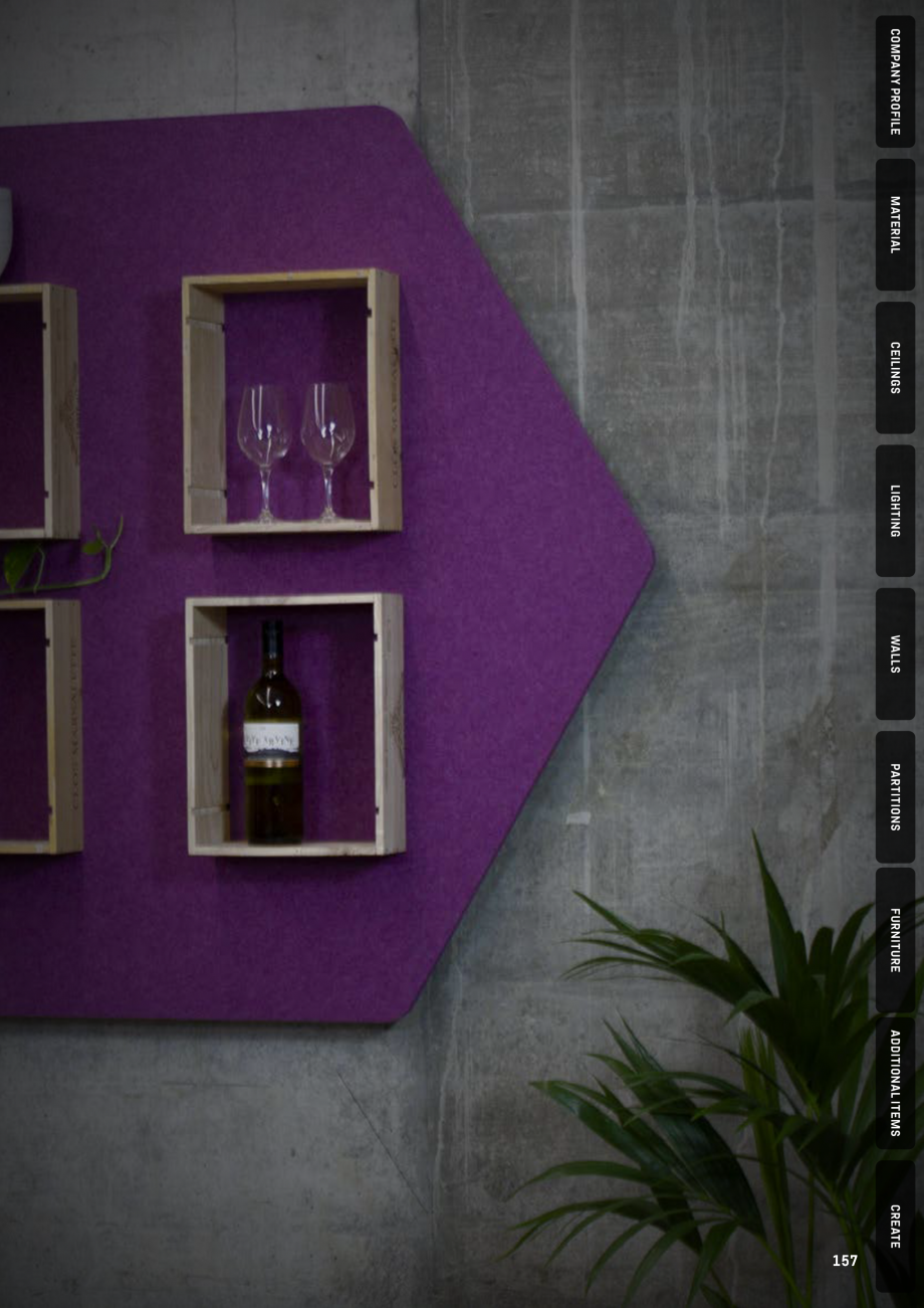 Pagina 157-Panouri pentru absorție acustică ECHOJAZZ EchoBoards Catalog, brosura 